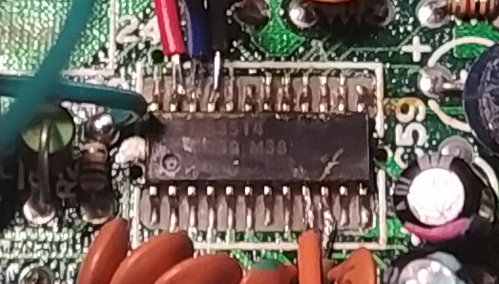 Detalle de conexiones chip RGB Encoder Futjisu