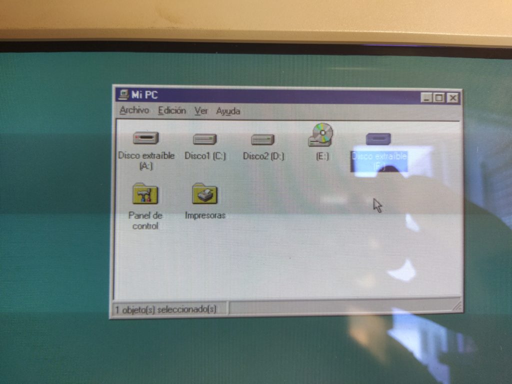 Pendrive Windows 95