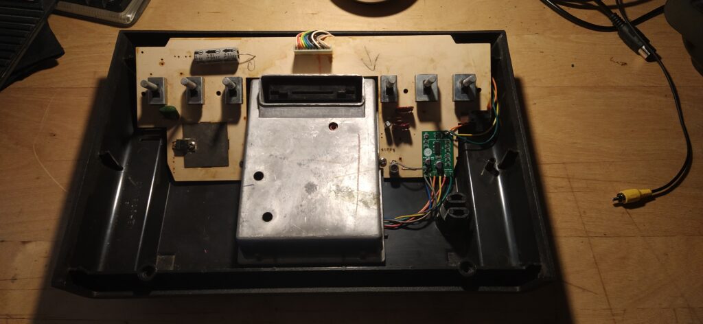 Fijación chip MOD de vídeo Atari 2600