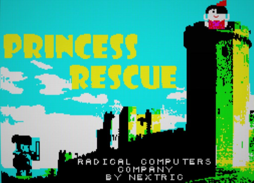 Princess Rescue pantalla de carga